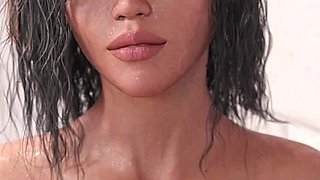 Horny Stepbro Accidently Walks Into His Busty Step Sister in the Shower - 3D Hentai Animated Porn - Life in Santa County