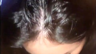 Breezy dicksucker guzzles spunk