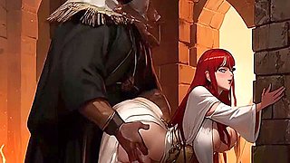 Car Toon In Big Black Warriors Ravage Busty Blondes In Spicy Toons: When The Moors Conquered Europe