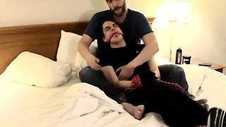 Gay fisting Punished by Tickling