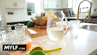 London River can\u2019t help but notice her nice new landscaper, tyler, is stroked up - mylf