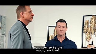 Daddy4k. hot and clever blonde daruma rai sucks aged rich man's knob to win