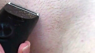 Shaving My a Bit Hairy Pussy