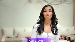 Passion masturbation with Emily Willis