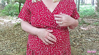 Playing with a Strangers Cock in the Woods (homemade Ass Pussy Masturbation Mature Cheating Wife Aunt Bbw_wife)