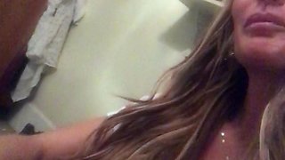 Homemade amateur blonde blowjob
