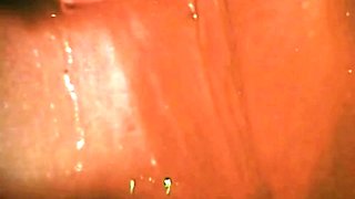 Busty brunette slut enjoys extreme amateur pov blowjob