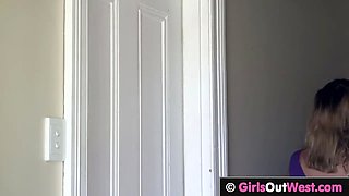 Curvy chick with huge boobs gets licked by her hairy girlfriend
