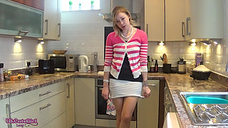 Desperate Housewife Lucy Begs for Cock with Her Pearls