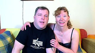 Real German Mature Couple get First Threesome with Stranger