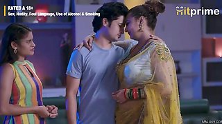 Maa Beti Or Damad Adult Web Series Threesome Sex