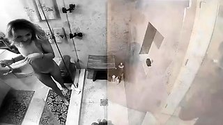 Small Tit Hot Girl Masturbates With Her Nipple