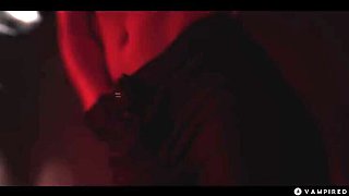 Cosplay Lesbian Vampire Dominates Submissive Japanese Girl - Milancheek & Dolly Orchid