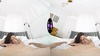 Matty Mila rides a big dick in stunning virtual reality