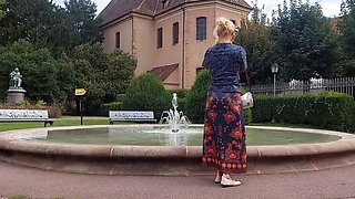 Amateur Blonde Wife Fucks Hard After Walk - Mature Housewife Sex