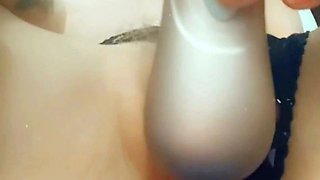 Blonde emo amateur solo masturbation