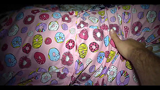 My Sweet Stepniece Wanted Me to Visit Her at Her Bedroom and Got so Horny That She Let Me Cum in Her Shaved Pussy