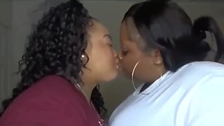 Bbws kissing