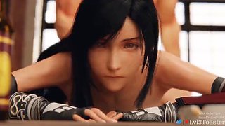 Final Fantasy Tifa lockhart 3D Hentai Porn SFM Compilation