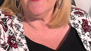 AuntJudysXXX - Seducing Your Busty BBW Boss Catherine Can to Keep Your Job