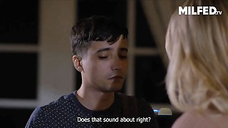 Mommy in law entices her teenager step daughter's boyfriend