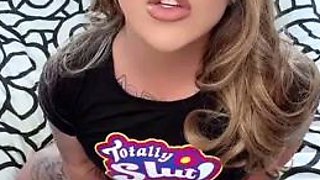 Chanel Santini POV Tease and Stroke in a Crop Top