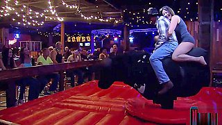 Swinger cowboy couple first time orgy