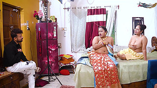 DESI JAMAI HARDCORE WITH HER SALI AND NEW MARRIED WIFE FULL  MOVIE ( HINDI AUDIO )