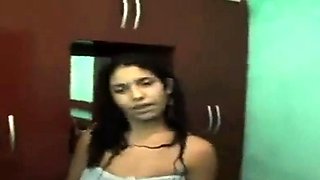 Brazilian Slut Girl Fucks Friend on Webcam