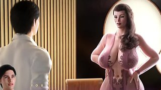 LoveSkySan69 Fucks Wife in Front of Husband - Apocalust Part 56 - Gangbang & Big Cock