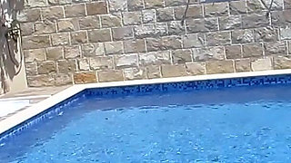 Jacuzzi Threesome - Hot Latina and Ebony Suck Dick - Kiki Minaj and Bella Diosa