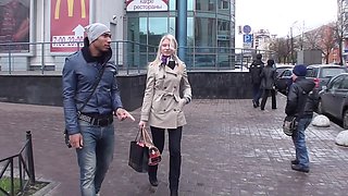 Iry in blonde slut enjoys pick up sex with some guy