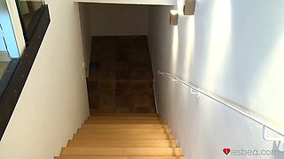 2 chicks go home after the night club - lesbea