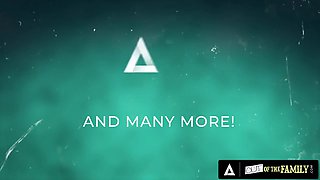 Gorgeous Stepsisters Try Lesbian Sex