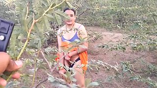 Indian Bhabhi Fucked Hard By Devar In Forest - Anal, Doggy & 69 With 18 Year Old Desi Girl