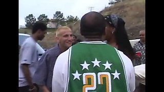 Vintage Gangbang Orgy with Black BBC - Retro Classic Porn Episode 35
