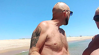 Love to fuck stepmom on the beach