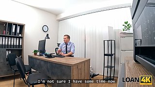 Loan4k. hidden xxx inbetween slutty boss and her nasty boss on the office table