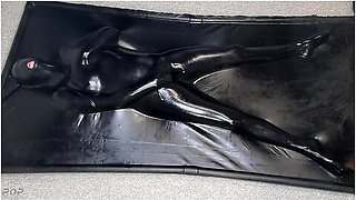 Vacbed + Lube + Bad Dragon Nox Dildo + Wand = Multiple Orgasms For Miss Perversion