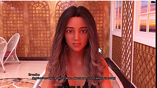 Radiant 6, waiter shows me her boobs