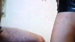 Latexbekldt Pia Fra Danmark