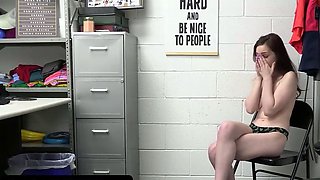 Busty teen vlogger with large hooters gets punished