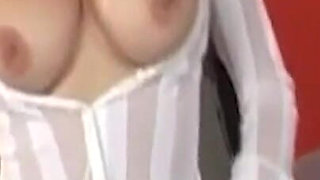 Tattooed Big Tits Slut Licks Cock in Sloppy 69