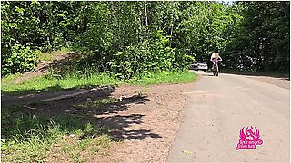Wife Cheats On Husband On A Bicycle Trip. Poland Is A Beautiful Milf, Mature