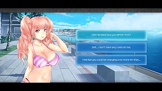 Huniepop 2 - Double Date - Part 3 Sexy Girl with Bikini New by Loveskysan