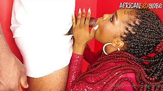 African Hottie Married Wife Homemade Sex