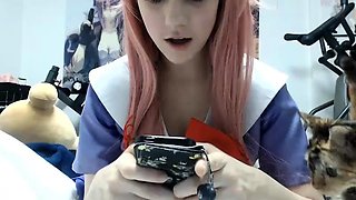 Amateur teen porsha solo action