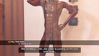 Cheating in the Room Next Door - A slutty wife cheats on her husband with her boss. 3D Animated cartoon cuckold.
