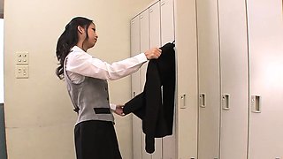 Sexy Japanese Secretary Unleashes her Inner Slut in NSFW