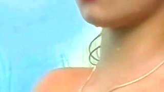 Beautiful, Sweet and Also Very Slutty Takes 2 Cocks in the Pool